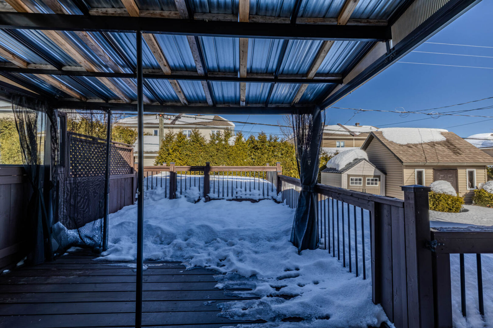 Gazebo - Maison à vendre, Val-Bélair au 1080 rue de l'Échiquier